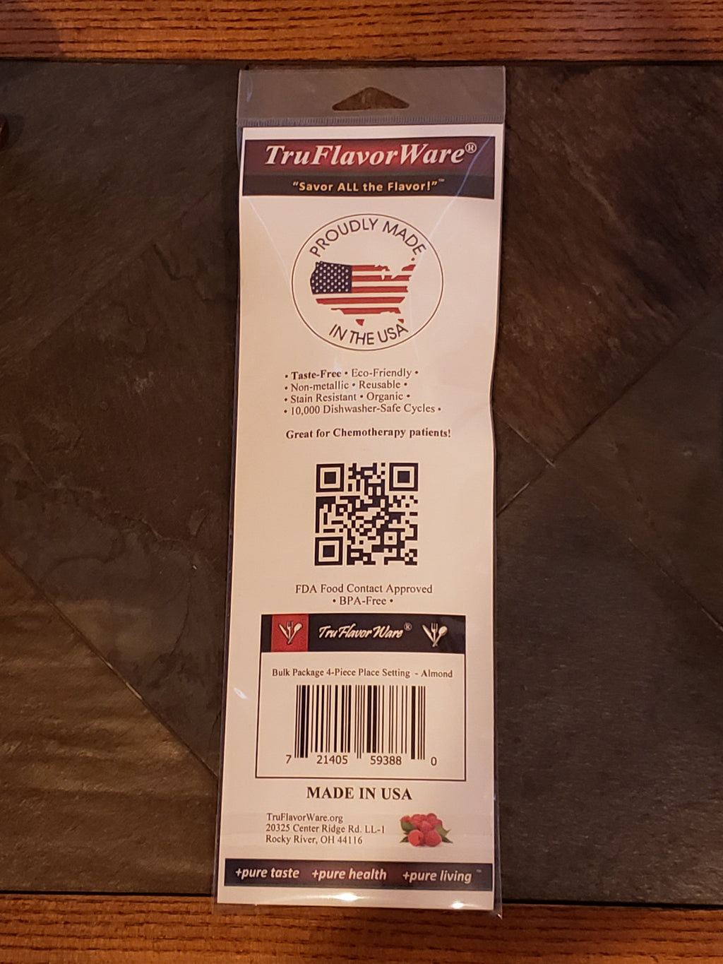 TruFlavorWare Taste-Free Flatware Set — Restore Your Full Taste Spectrum | Non-Metallic, BPA-Free Dining Utensils